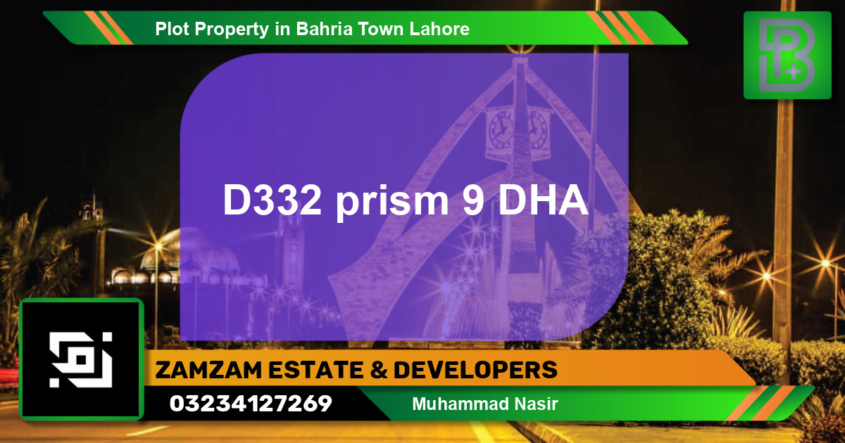 Residential Plot for Sale in Bahria Town, Lahore - (BP-48387)