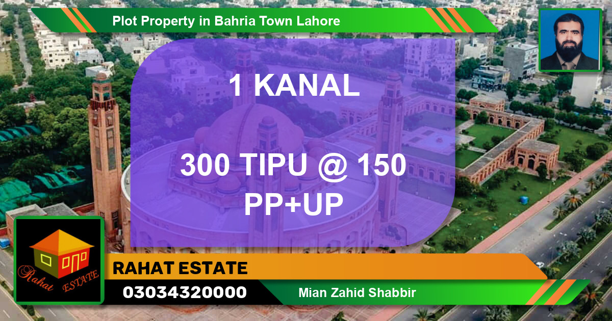 Residential Plot for Sale in Bahria Town, Lahore - (BP-48427)