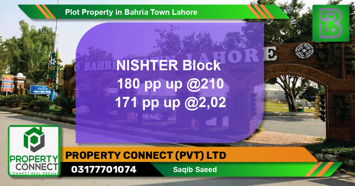 Residential Plot for Sale in Bahria Town, Lahore - (BP-48635)