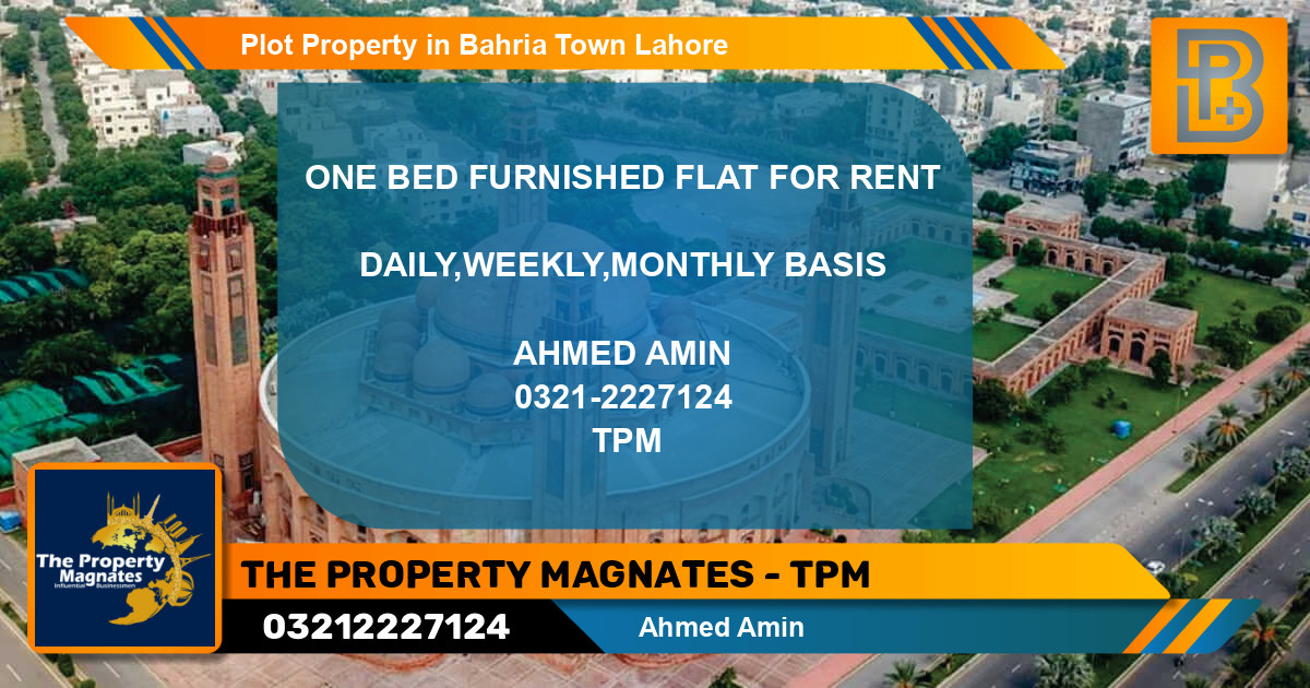 Residential Plot for Sale in Bahria Town, Lahore - (BP-48696)