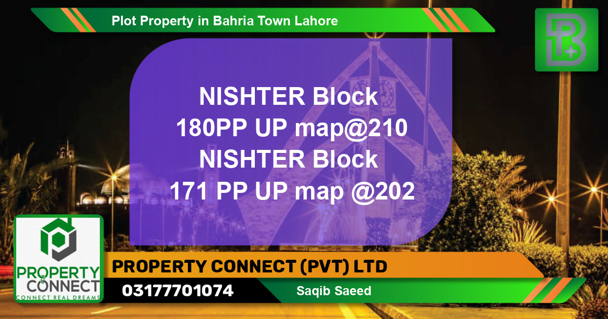 Residential Plot for Sale in Bahria Town, Lahore - (BP-48740)
