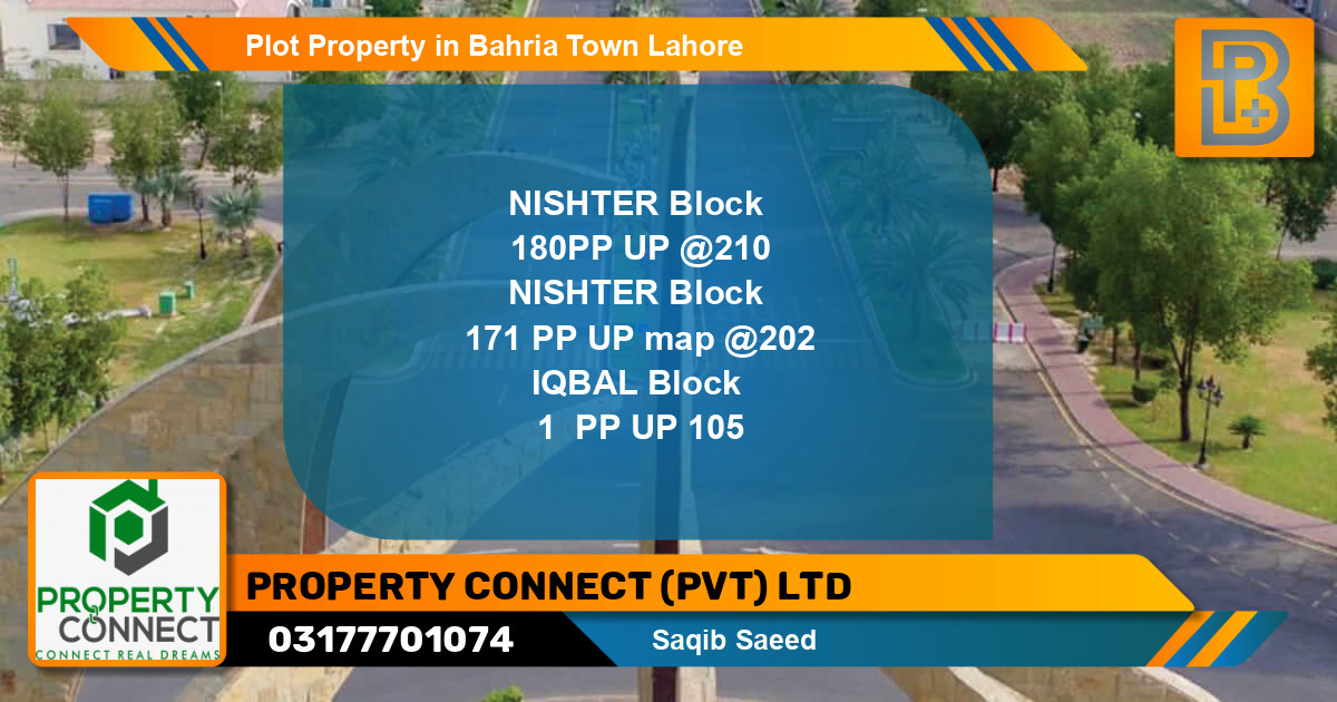 Residential Plot for Sale in Bahria Town, Lahore - (BP-48829)