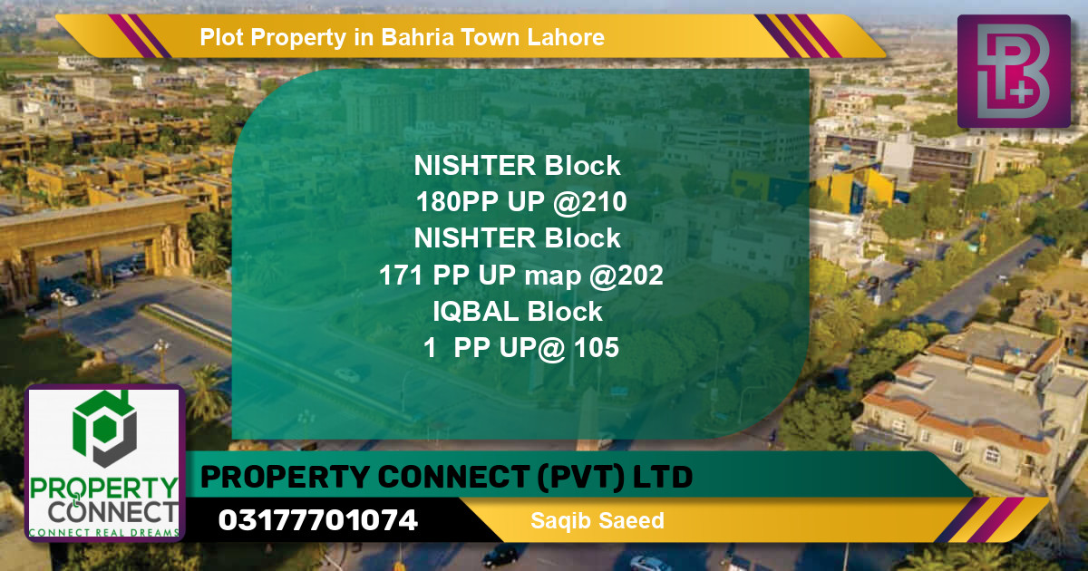 Residential Plot for Sale in Bahria Town, Lahore - (BP-48830)