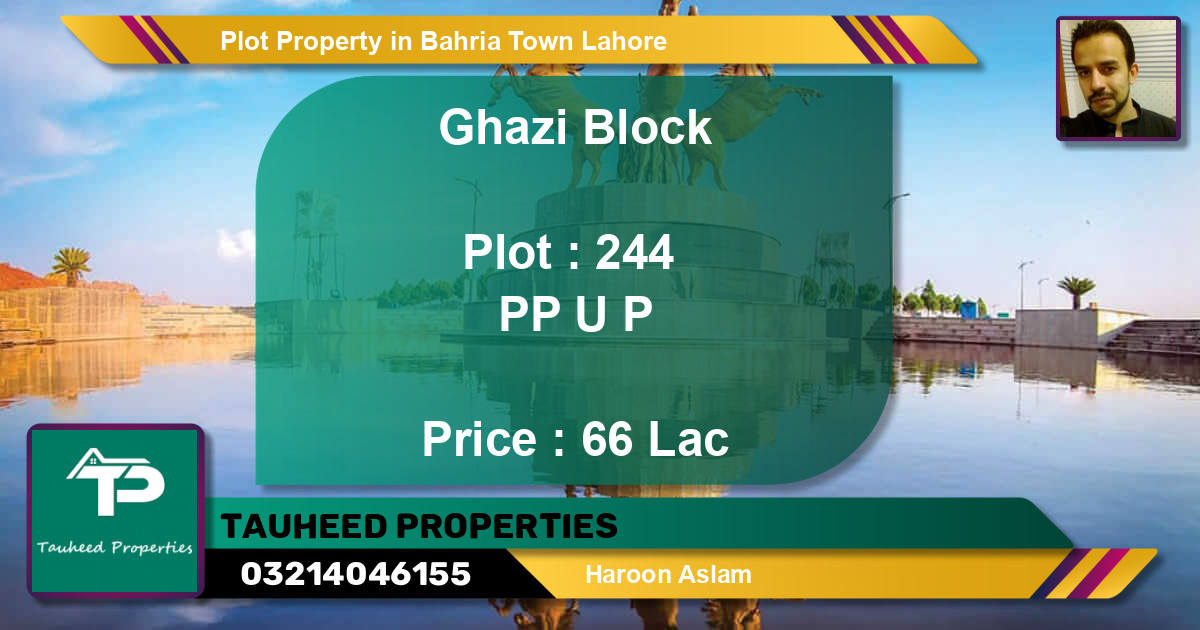 Residential Plot for Sale in Bahria Town, Lahore - (BP-48897)