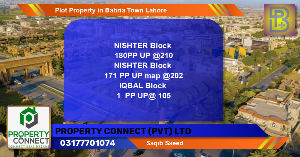 Residential Plot for Sale in Bahria Town, Lahore - (BP-48912)