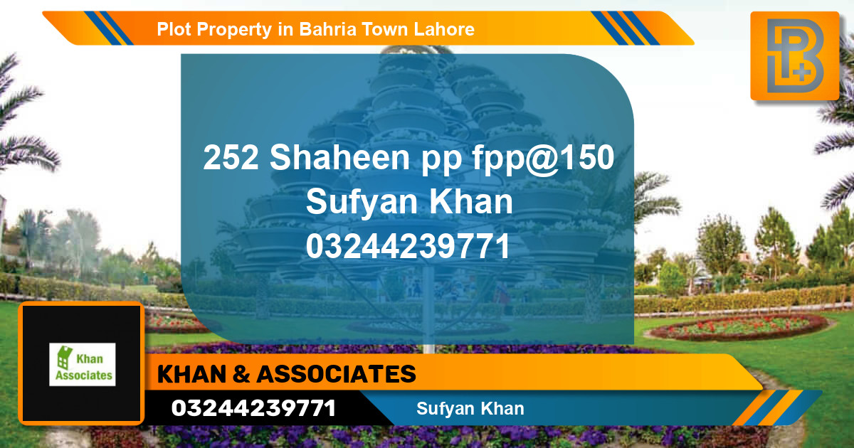 Residential Plot for Sale in Bahria Town, Lahore - (BP-49030)