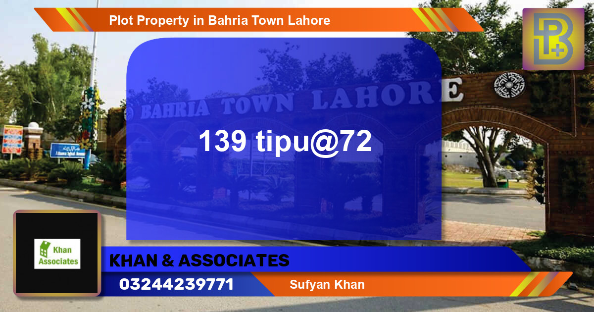 Residential Plot for Sale in Bahria Town, Lahore - (BP-49047)