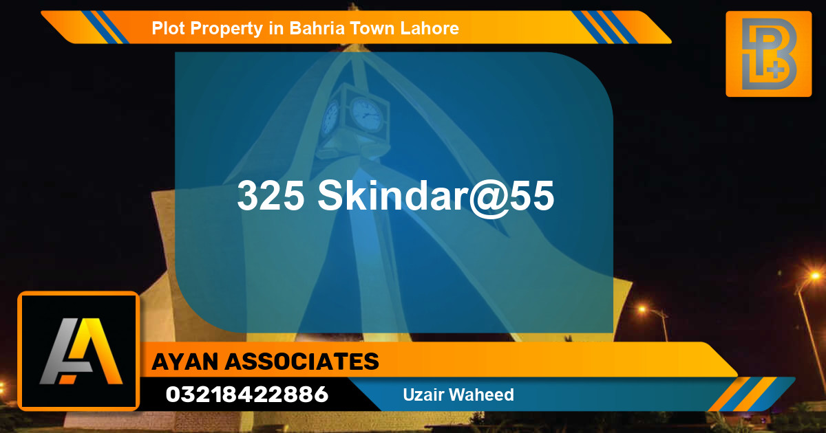 Residential Plot for Sale in Bahria Town, Lahore - (BP-49173)