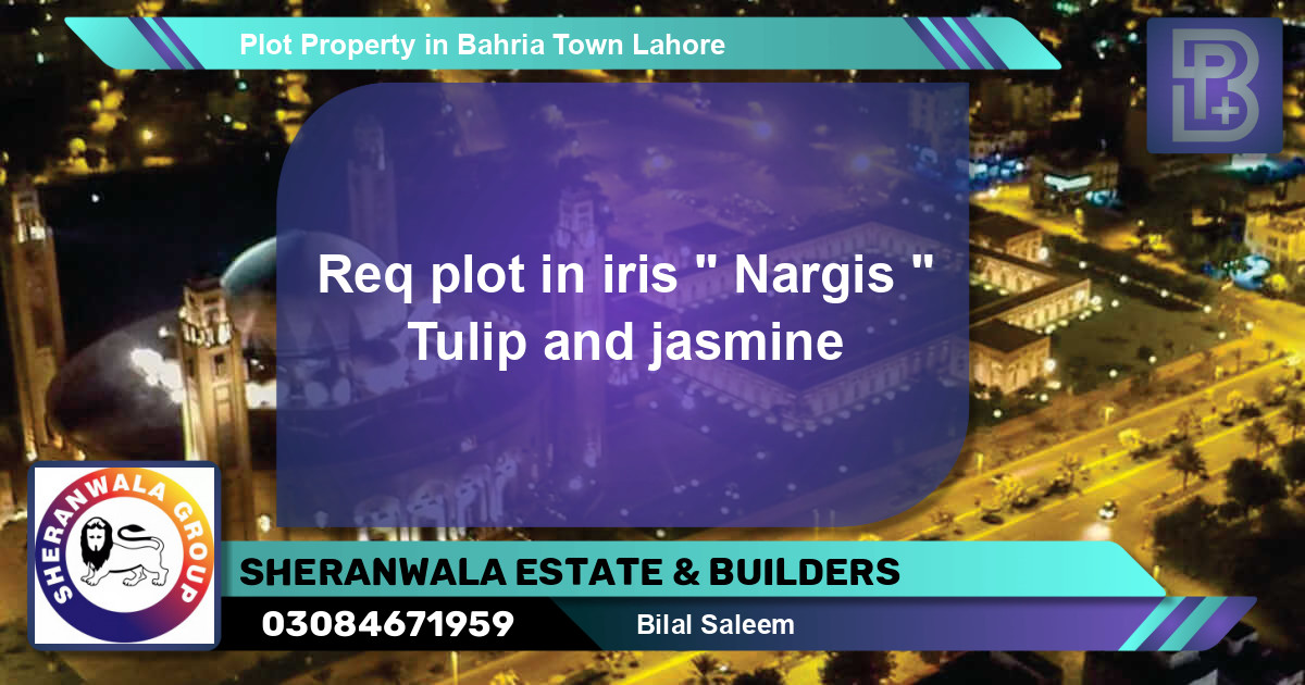 Residential Plot for Sale in Bahria Town, Lahore - (BP-49222)