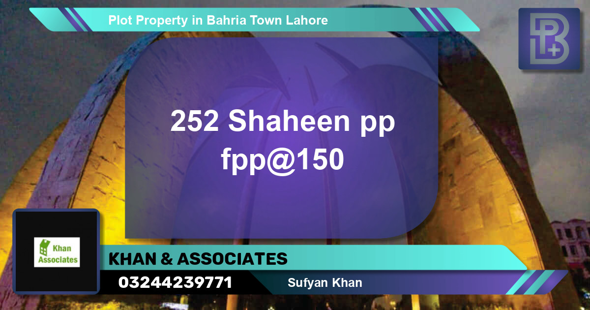 Residential Plot for Sale in Bahria Town, Lahore - (BP-49495)