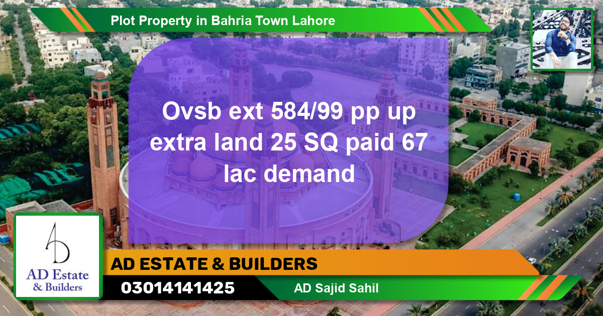 Residential Plot for Sale in Bahria Town, Lahore - (BP-49549)