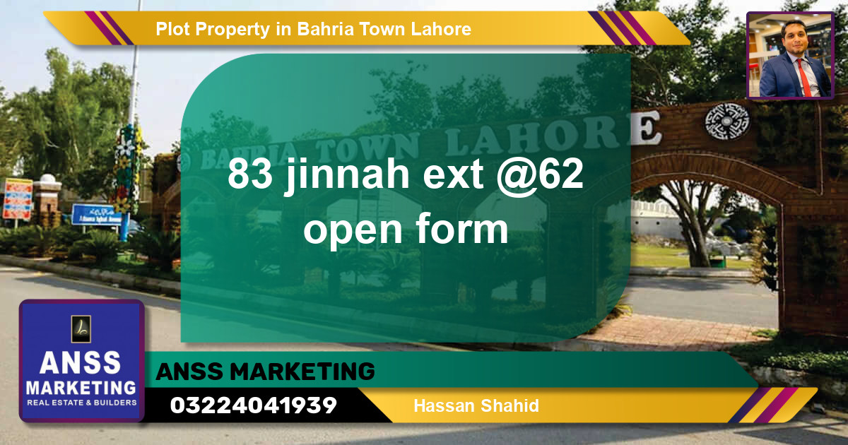 Residential Plot for Sale in Bahria Town, Lahore - (BP-49665)