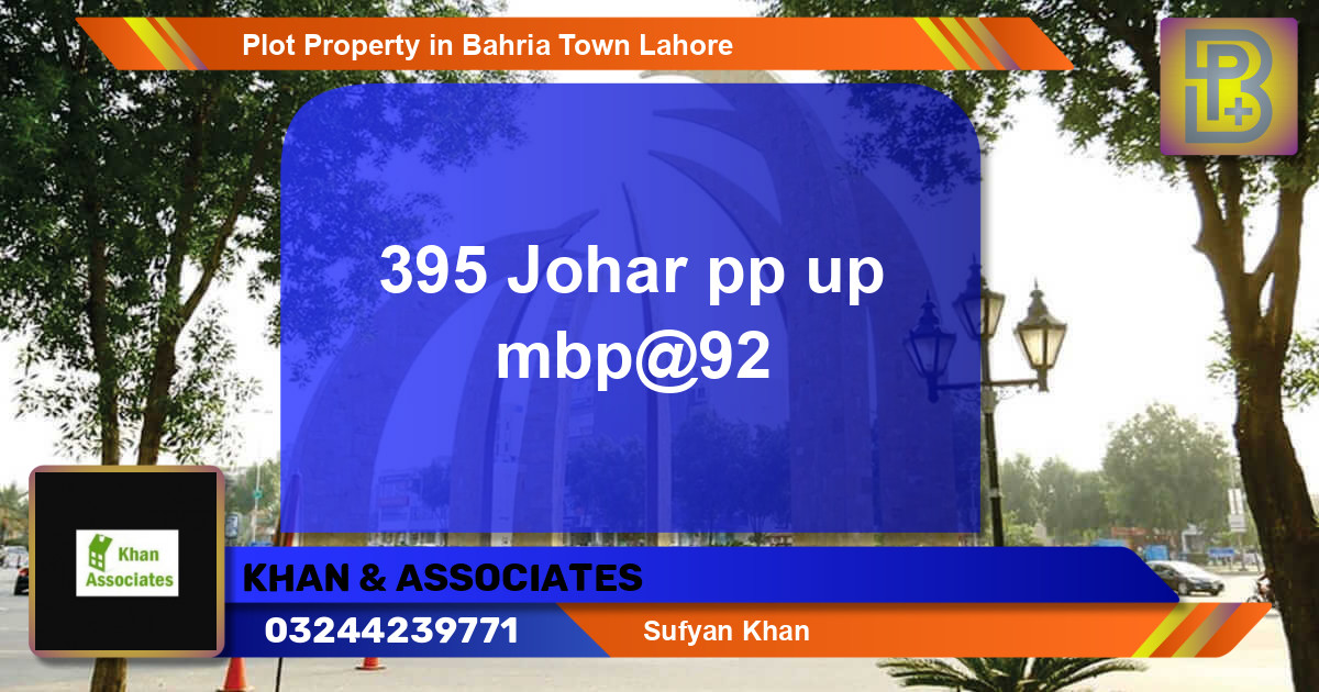 Residential Plot for Sale in Bahria Town, Lahore - (BP-49725)