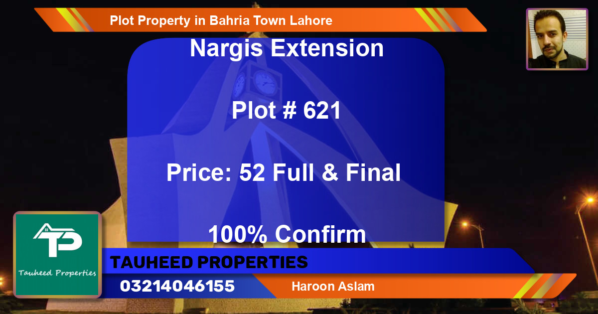 Residential Plot for Sale in Bahria Town, Lahore - (BP-49892)