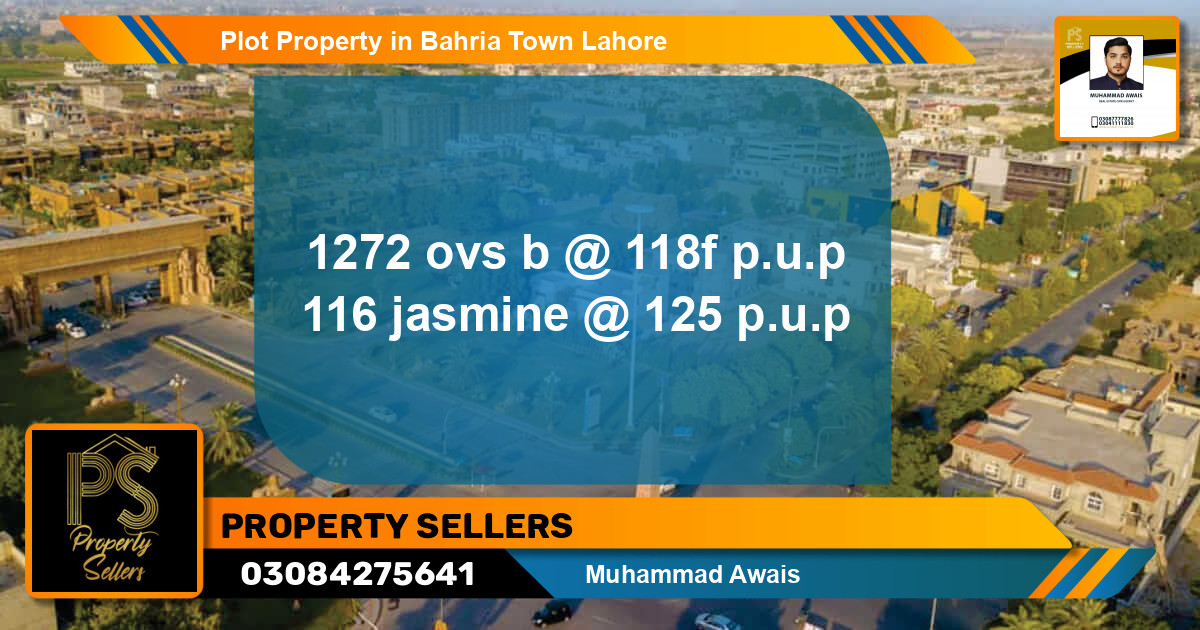 Residential Plot for Sale in Bahria Town, Lahore - (BP-50073)