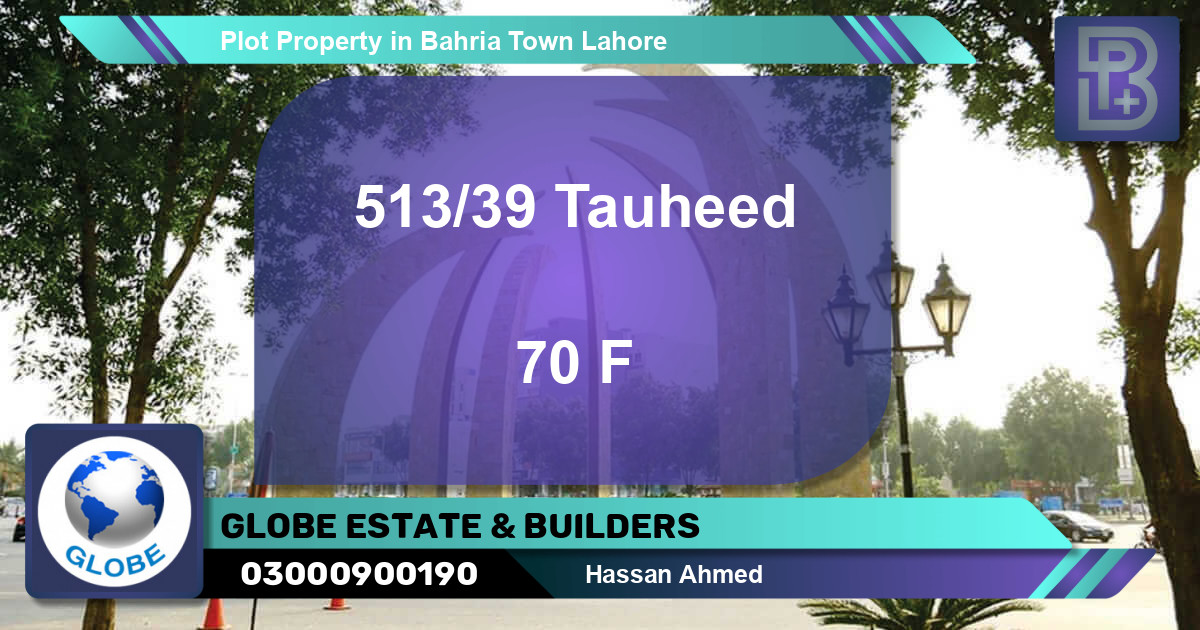 Residential Plot for Sale in Bahria Town, Lahore - (BP-50176)