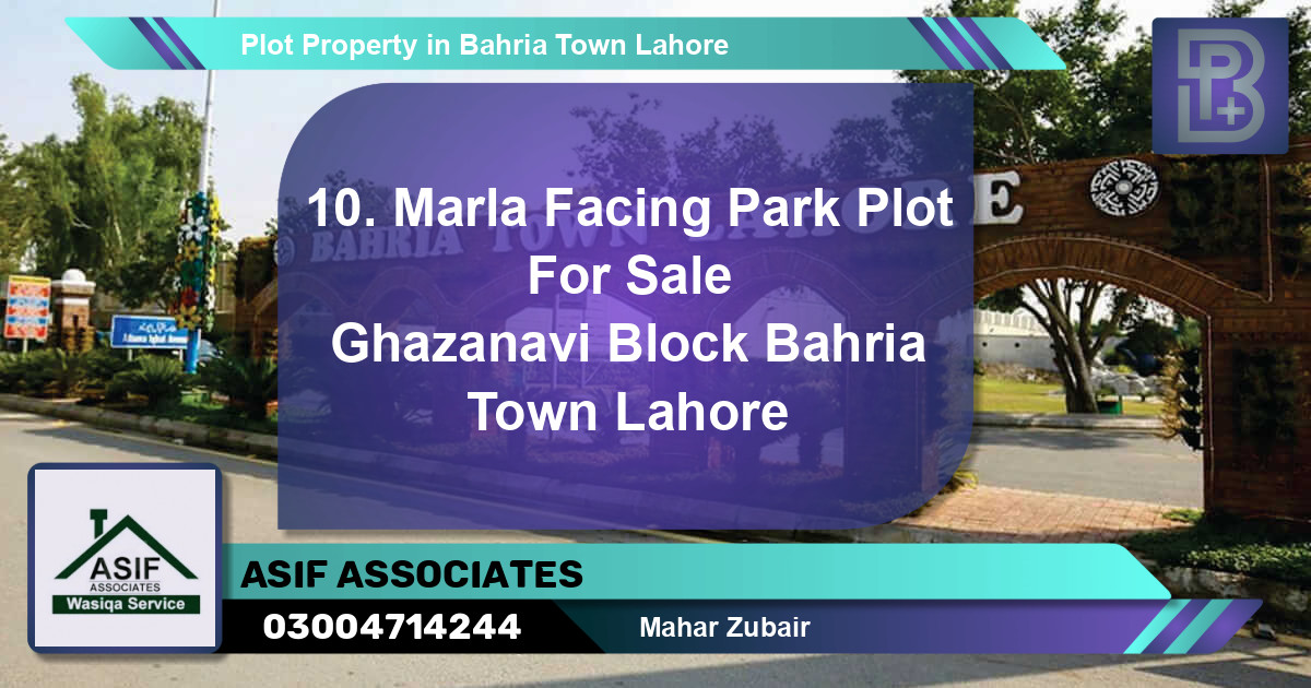 Residential Plot for Sale in Bahria Town, Lahore - (BP-50196)