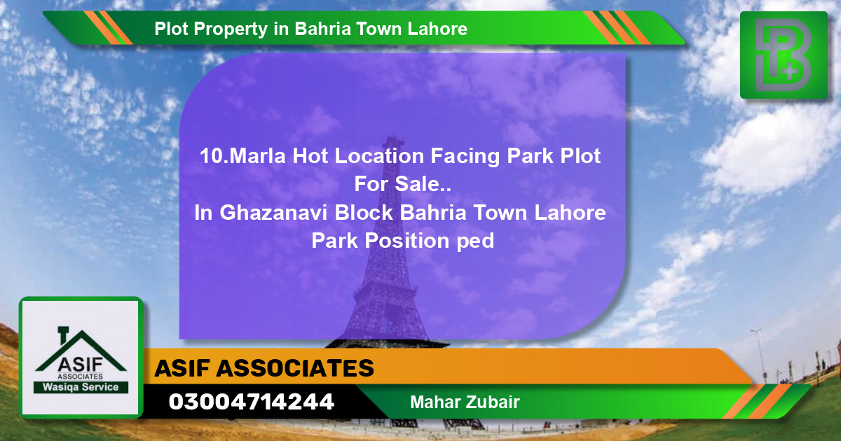 Residential Plot for Sale in Bahria Town, Lahore - (BP-50197)