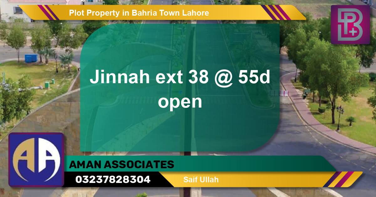 Residential Plot for Sale in Bahria Town, Lahore - (BP-50385)