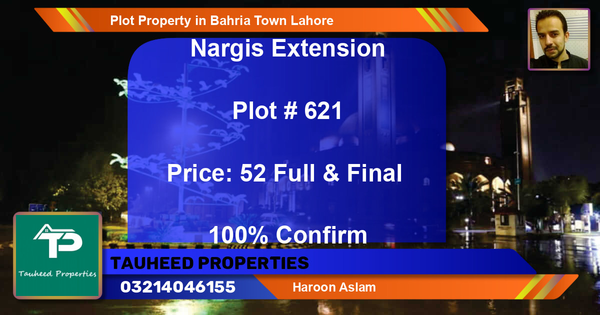 Residential Plot for Sale in Bahria Town, Lahore - (BP-50435)