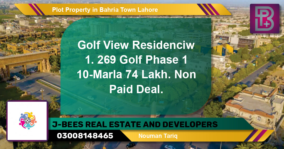 Residential Plot for Sale in Bahria Town, Lahore - (BP-50711)