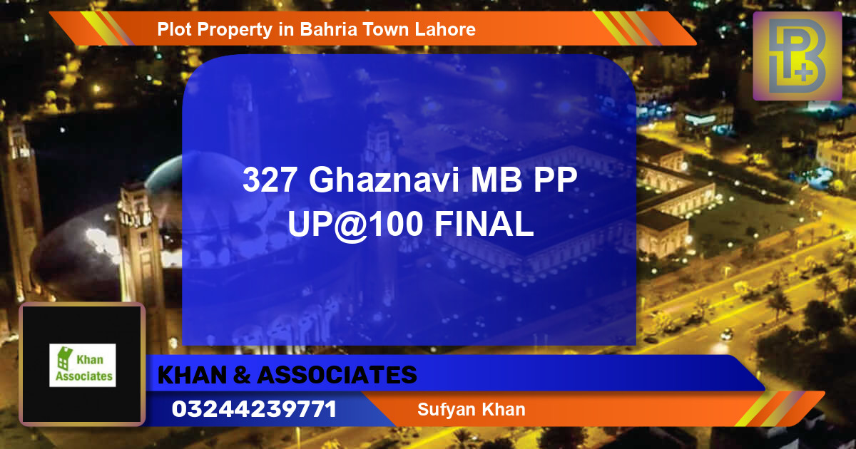 Residential Plot for Sale in Bahria Town, Lahore - (BP-50809)