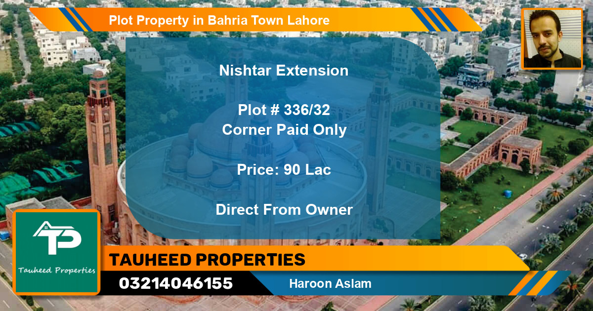 Residential Plot for Sale in Bahria Town, Lahore - (BP-50856)
