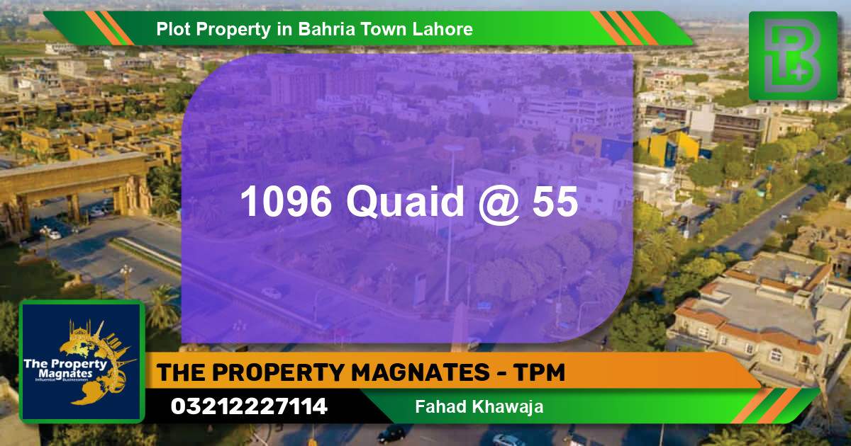 Residential Plot for Sale in Bahria Town, Lahore - (BP-50880)