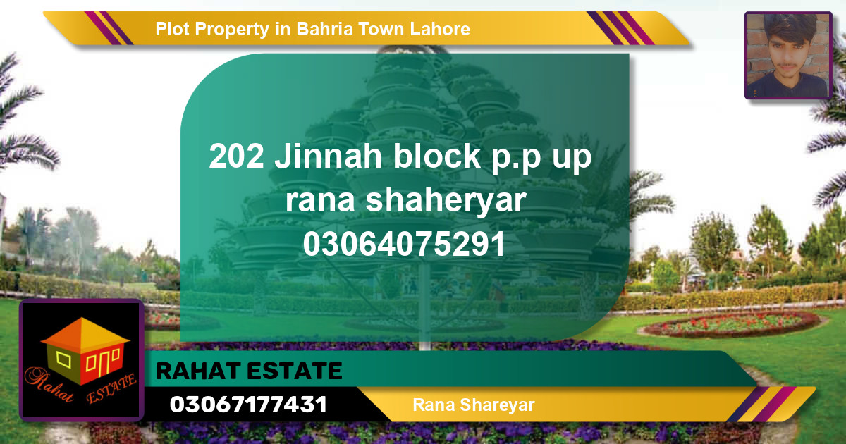 Residential Plot for Sale in Bahria Town, Lahore - (BP-51225)