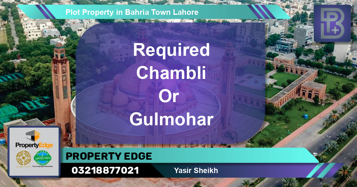 Residential Plot for Sale in Bahria Town, Lahore - (BP-51256)