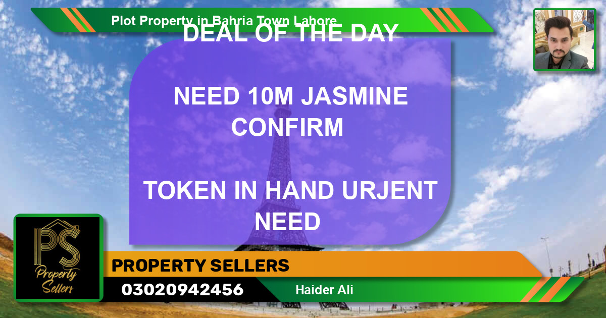 Residential Plot for Sale in Bahria Town, Lahore - (BP-51478)