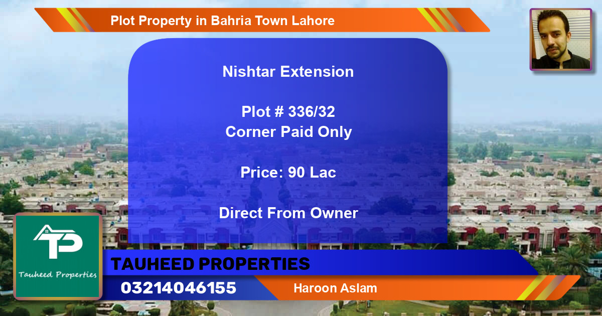 Residential Plot for Sale in Bahria Town, Lahore - (BP-52077)