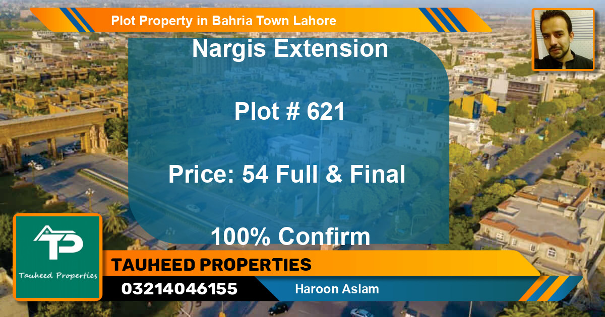 Residential Plot for Sale in Bahria Town, Lahore - (BP-52081)