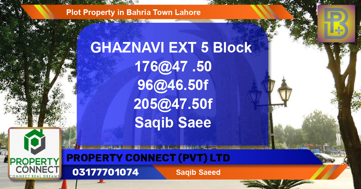 Residential Plot for Sale in Bahria Town, Lahore - (BP-52210)