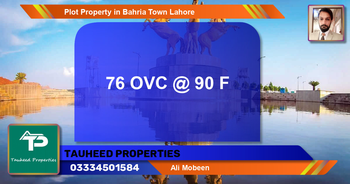 Residential Plot for Sale in Bahria Town, Lahore - (BP-52303)