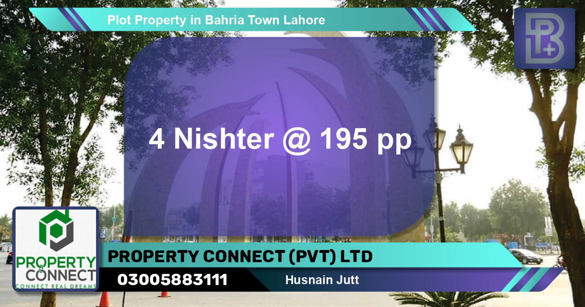 Residential Plot for Sale in Bahria Town, Lahore - (BP-52387)