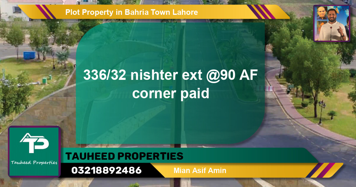 Residential Plot for Sale in Bahria Town, Lahore - (BP-52535)