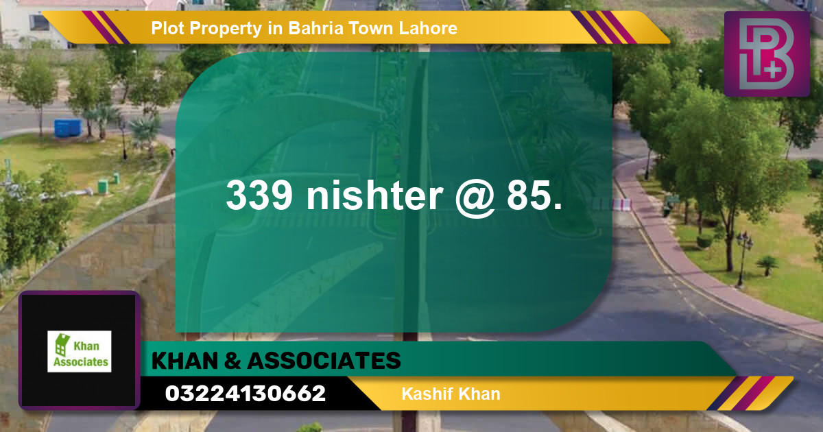 Residential Plot for Sale in Bahria Town, Lahore - (BP-52605)