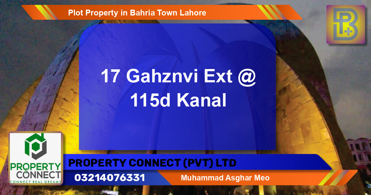 Residential Plot for Sale in Bahria Town, Lahore - (BP-52610)