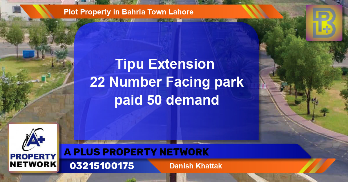 Residential Plot for Sale in Bahria Town, Lahore - (BP-52682)