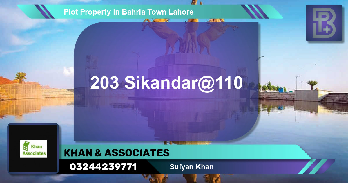 Residential Plot for Sale in Bahria Town, Lahore - (BP-52780)