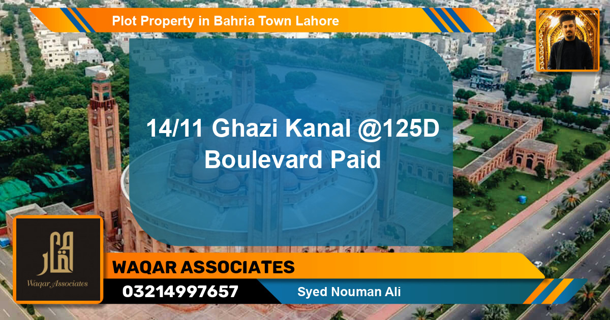 Residential Plot for Sale in Bahria Town, Lahore - (BP-52991)