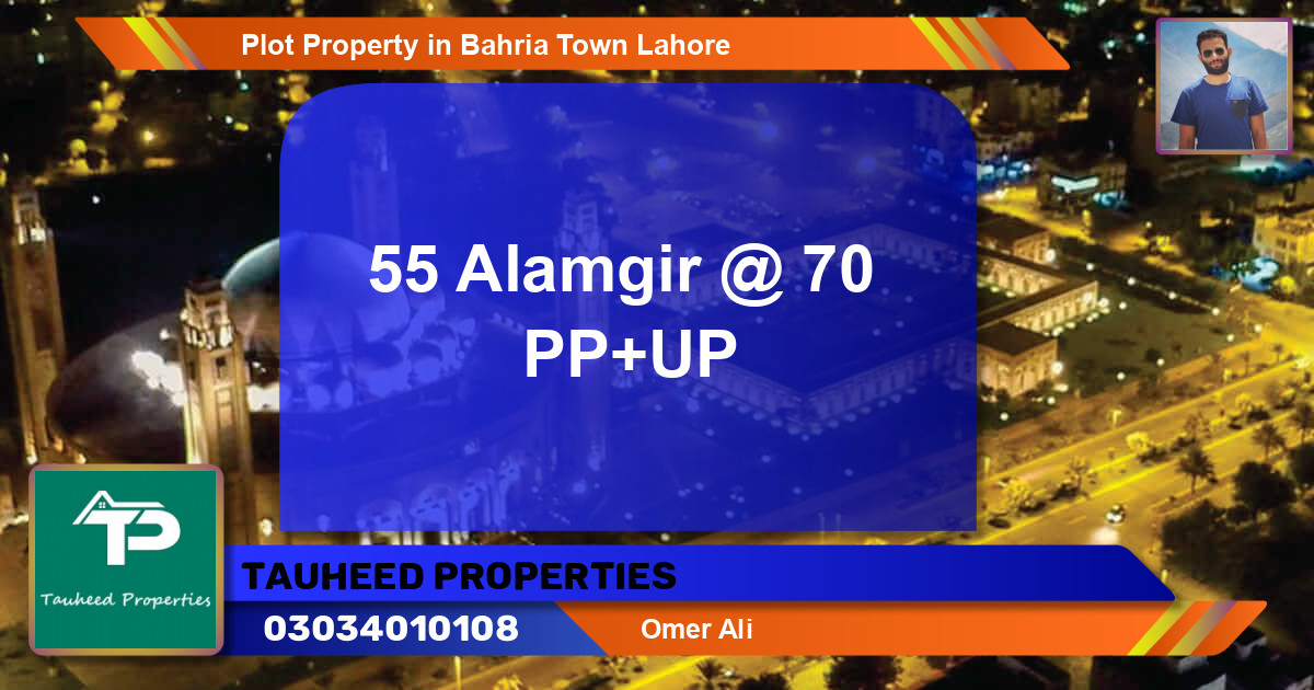 Residential Plot for Sale in Bahria Town, Lahore - (BP-53172)