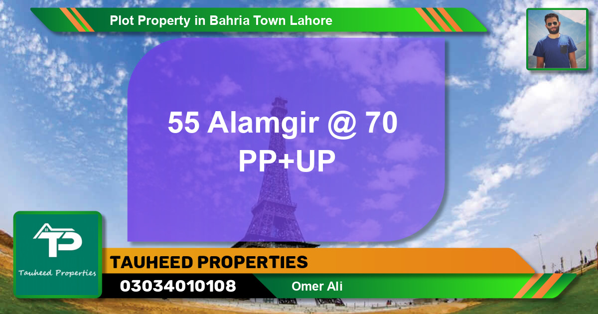 Residential Plot for Sale in Bahria Town, Lahore - (BP-53173)