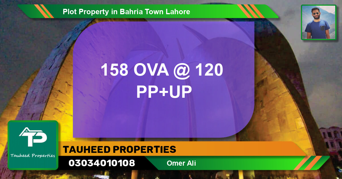 Residential Plot for Sale in Bahria Town, Lahore - (BP-53521)