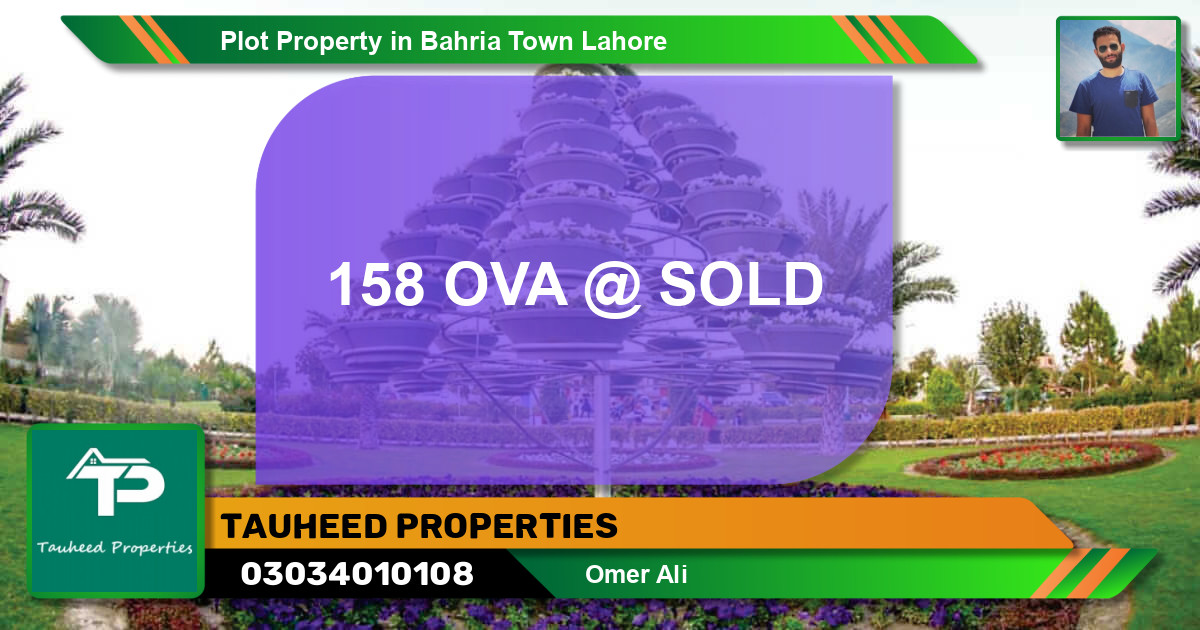 Residential Plot for Sale in Bahria Town, Lahore - (BP-53544)