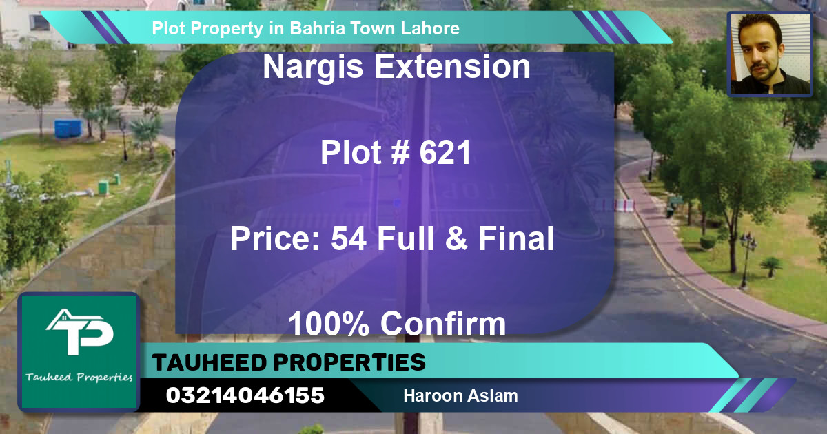 Residential Plot for Sale in Bahria Town, Lahore - (BP-53610)