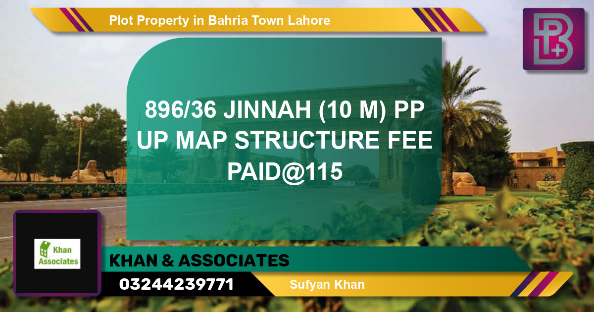 Residential Plot for Sale in Bahria Town, Lahore - (BP-53634)