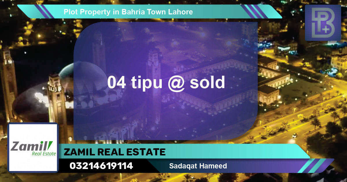 Residential Plot for Sale in Bahria Town, Lahore - (BP-53656)