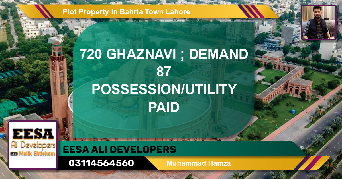 Residential Plot for Sale in Bahria Town, Lahore - (BP-53721)